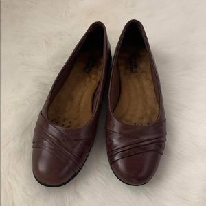 Walking Cradles Brown women comfort flat shoes Sz7